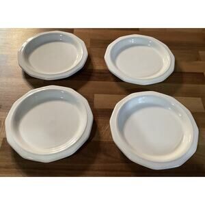 Pfaltzgraff Heritage White Salad Bread Plates 7” Set of 4